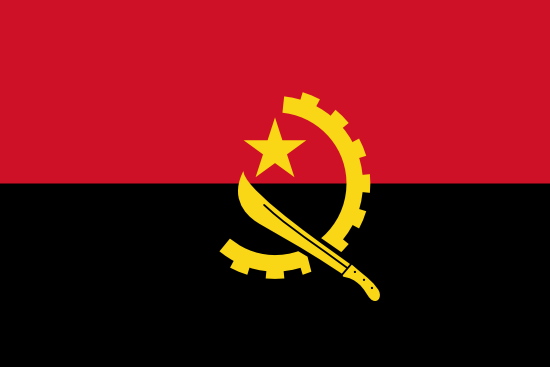 Angola Bayra, Angola Bayrak Resmi
