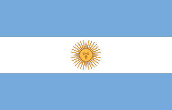Arjantin Bayra, Arjantin Bayrak Resmi