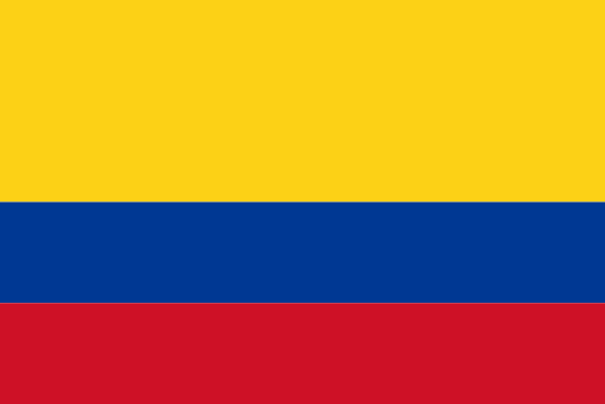 Kolombiya Bayra, Kolombiya Bayrak Resmi