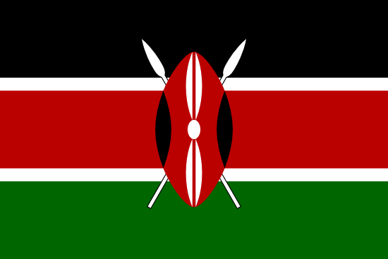 Kenya Bayra, Kenya Bayrak Resmi
