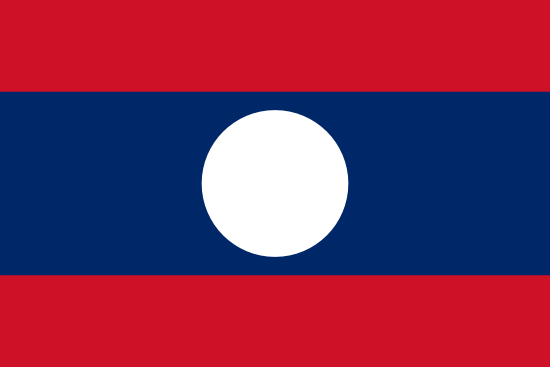 Laos Bayra, Laos Bayrak Resmi