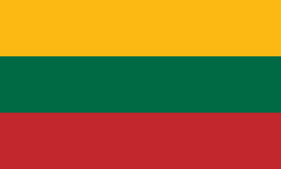 Litvanya Bayra, Litvanya Bayrak Resmi