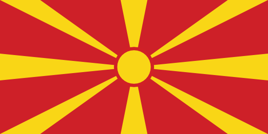 Makedonya Bayra, Makedonya Bayrak Resmi