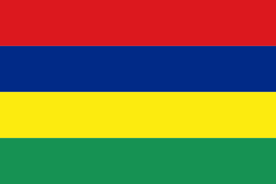 Mauritius Bayra, Mauritius Bayrak Resmi