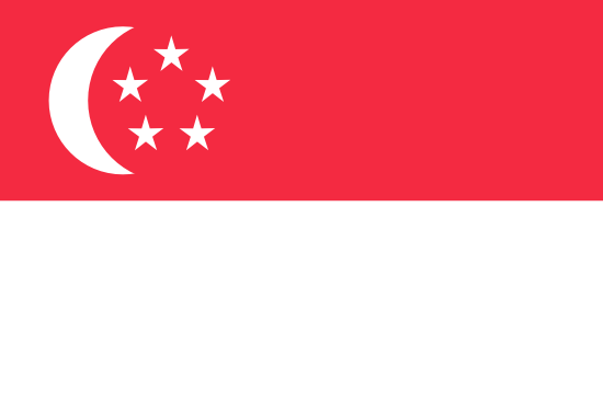 Singapur Bayra, Singapur Bayrak Resmi