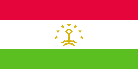 Tacikistan Bayra, Tacikistan Bayrak Resmi