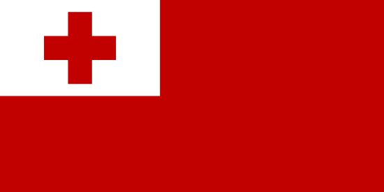 Tonga Bayra, Tonga Bayrak Resmi