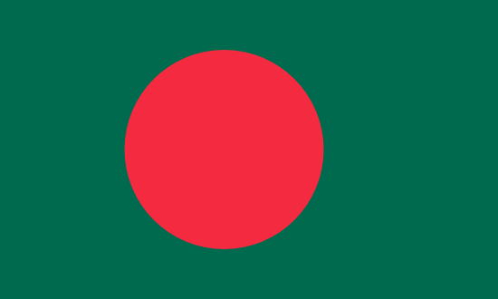 Banglade Bayra, Banglade Bayrak Resmi