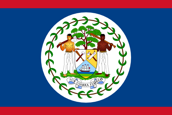 Belize Bayra, Belize Bayrak Resmi