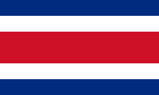 Kosta Rika Bayra, Kosta Rika Bayrak Resmi