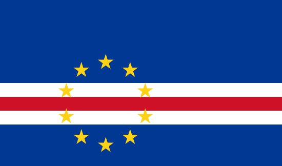 Cape Verde (Yeilburun) Bayra, Cape Verde (Yeilburun) Bayrak Resmi
