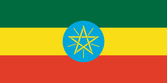 Etiyopya Bayra, Etiyopya Bayrak Resmi
