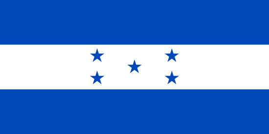 Honduras Bayra, Honduras Bayrak Resmi