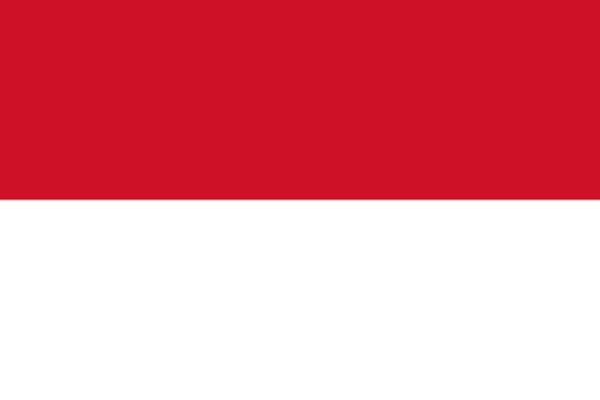 Endonezya Bayra, Endonezya Bayrak Resmi