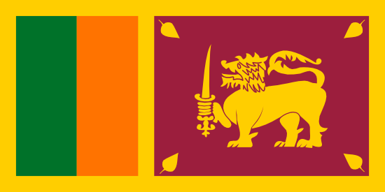 Sri Lanka Bayra, Sri Lanka Bayrak Resmi
