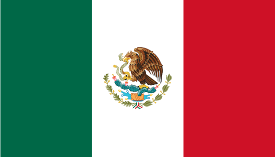Meksika Bayra, Meksika Bayrak Resmi