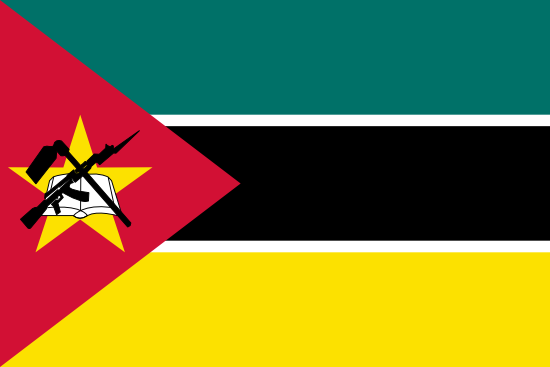 Mozambik Bayra, Mozambik Bayrak Resmi