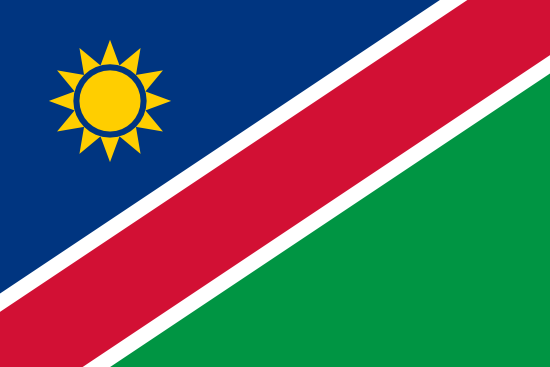 Namibya Bayra, Namibya Bayrak Resmi