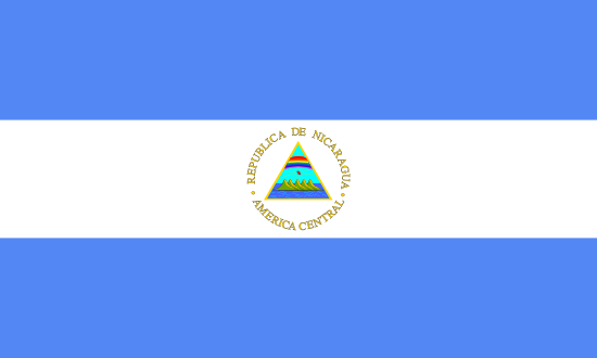 Nikaragua Bayra, Nikaragua Bayrak Resmi