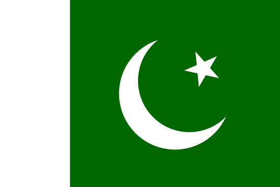 Pakistan Bayra, Pakistan Bayrak Resmi
