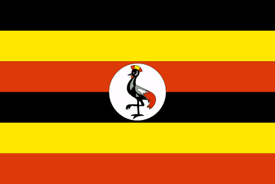 Uganda Bayra, Uganda Bayrak Resmi
