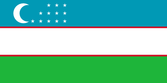 zbekistan Bayra, zbekistan Bayrak Resmi