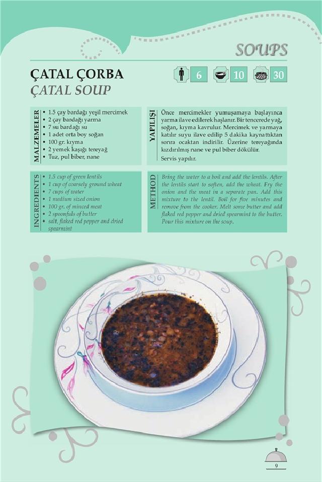 AMASYA ÇATAL ÇORBA Tarifi AMASYA ÇATAL ÇORBA