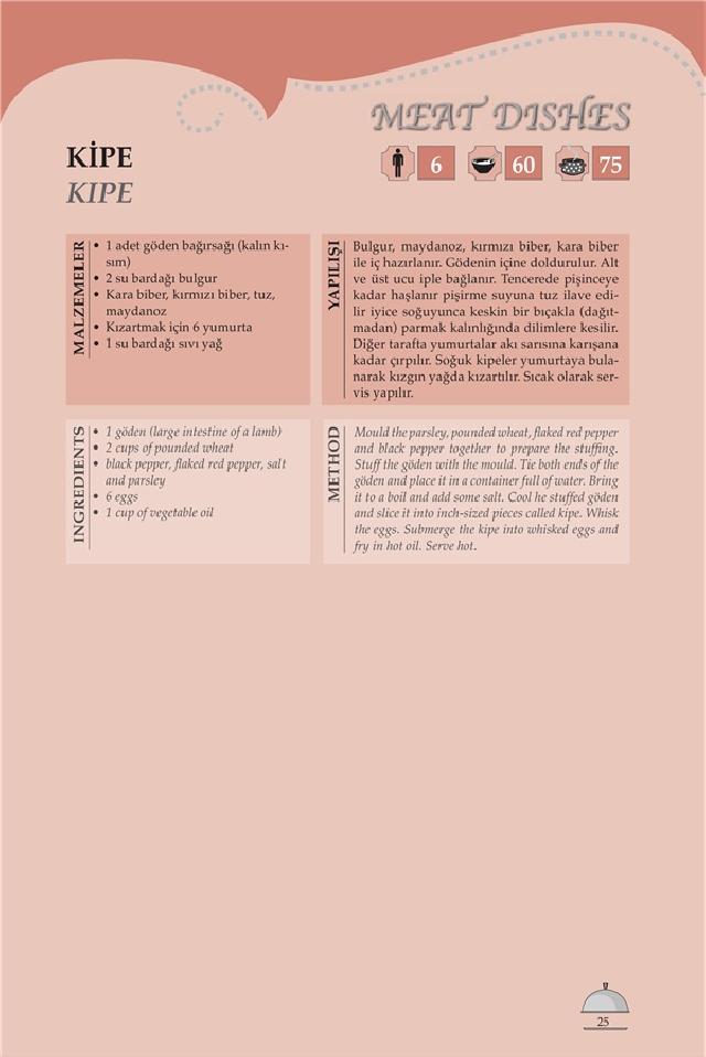 AMASYA KİPE YEMEĞİ Tarifi AMASYA KİPE YEMEĞİ