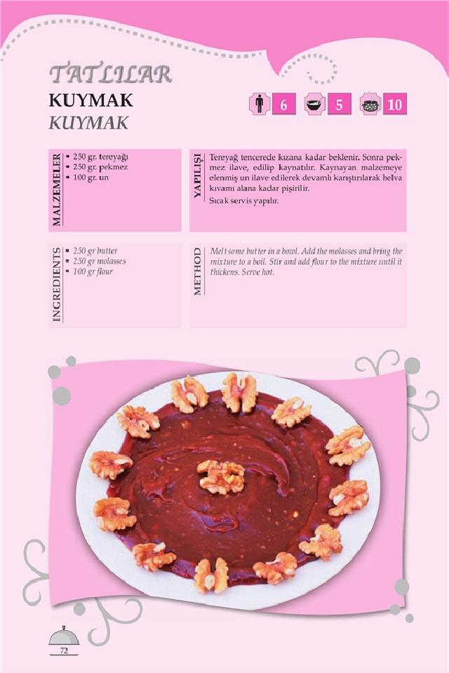 AMASYA KUYMAK TATLISI