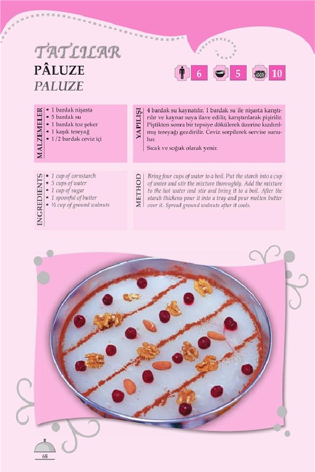 AMASYA PÂLUZE'Sİ Tarifi AMASYA PÂLUZE'Sİ