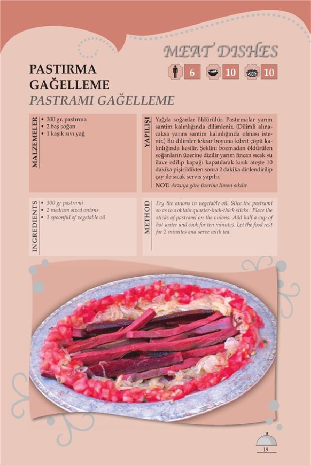 AMASYA PASTIRMA GAĞELLEME Tarifi AMASYA PASTIRMA GAĞELLEME