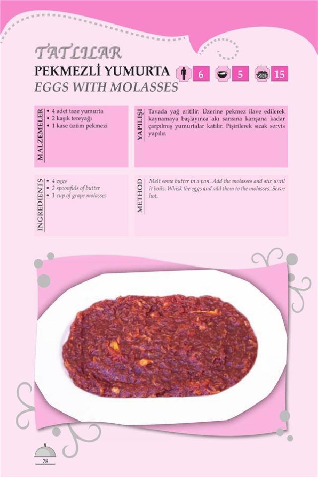 AMASYA PEKMEZL YUMURTASI