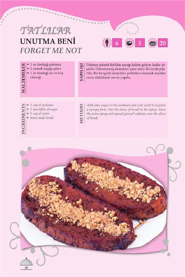 AMASYA UNUTMA BEN TATLISI