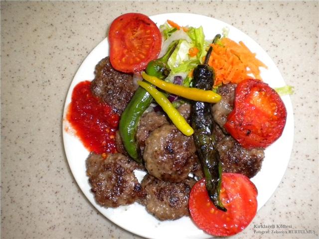 Kırklareli Köftesi Tarifi Kırklareli Köftesi