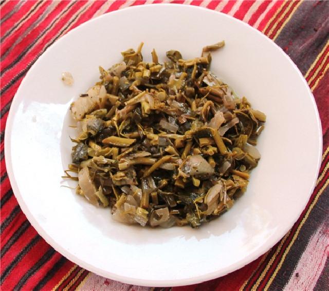 Melocan(Diken ucu) Kavurması Tarifi Melocan(Diken ucu) Kavurması