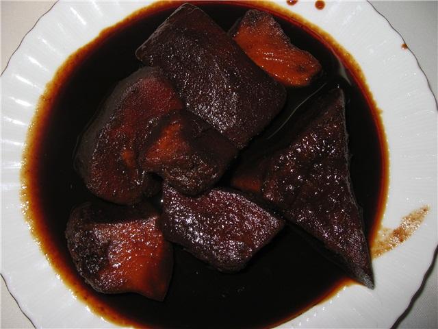 Pekmezli Kabak Tarifi Pekmezli Kabak