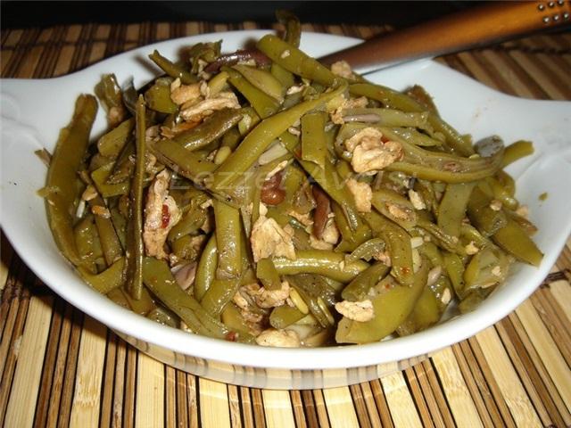 Taze Fasulye Kavurmas